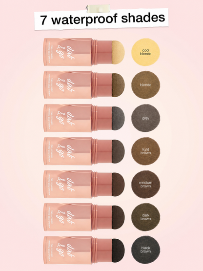 Tap & Cover™ dab & go hair concealer
